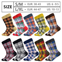 Load image into Gallery viewer, Casual Business Happy Combed Breathable Cotton Socks For Men