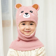 Load image into Gallery viewer, Animal Cartoon Windproof Winter Beanie Hats For Kids