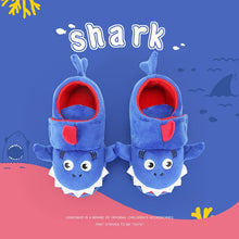 Load image into Gallery viewer, Animal Cartoon Design Fluffy Warm Slippers For Kids