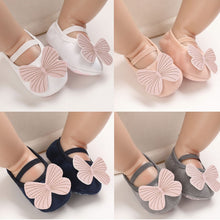 Load image into Gallery viewer, Bowknot Cotton Soft Sole Cool Shoes For Kids
