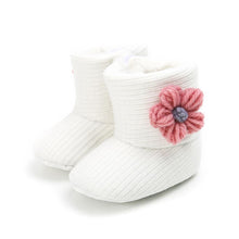 Load image into Gallery viewer, Winter Flower Design Cute Boots For Kids