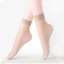 Load image into Gallery viewer, Velvet Silk Cotton Bottom Soft Women Ankle Socks freeshipping - Tyche Ace