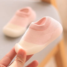 Load image into Gallery viewer, Baby Socks Shoes Infant Color Matching Cute Kids Boys Shoes Doll Soft Soled Child Floor Socks Shoes Toddler Girls First Walkers - Tyche Ace