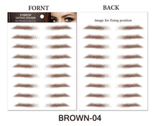 Load image into Gallery viewer, 6D Hair-like Water Transfer Waterproof Long Lasting Brow Tattoo Stickers