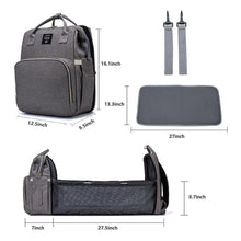 Load image into Gallery viewer, Portable Multifunctional Folding Mom Maternity Nursing Backpack Organiser - Tyche Ace