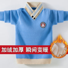Load image into Gallery viewer, Winter Knitted Long Sleeve Warm Pullovers For Boys