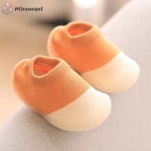 Load image into Gallery viewer, Baby Socks Shoes Infant Color Matching Cute Kids Boys Shoes Doll Soft Soled Child Floor Socks Shoes Toddler Girls First Walkers - Tyche Ace