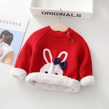 Load image into Gallery viewer, Unisex Animal Cartoon Design Warm Sweaters For Kids
