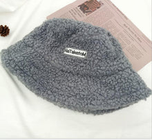 Load image into Gallery viewer, Lamb Wool Faux Fur Warm Winter Borg Winter Bucket Hats For Women - Tyche Ace