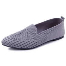 Load image into Gallery viewer, Knitted Flat Pointed Toe Comfortable Ballet Pumps