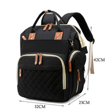 Load image into Gallery viewer, Multifunction Fashionable Large Capacity Travel Baby Bed Nappy Backpack - Tyche Ace