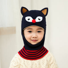 Load image into Gallery viewer, Animal Cartoon Windproof Winter Beanie Hats For Kids