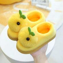 Load image into Gallery viewer, Unisex Cotton Indoor Non-Slip Warm Cute Slippers For Kids