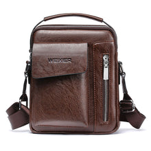 Load image into Gallery viewer, Casual PU Leather Crossbody Bags For Men