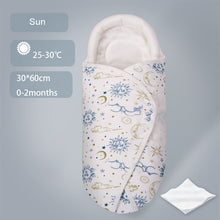 Load image into Gallery viewer, Shaped Pillow Design Stroller Cotton Cocoon Swaddle Sleepsack For Babies