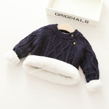 Load image into Gallery viewer, Unisex Animal Cartoon Design Warm Sweaters For Kids
