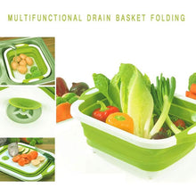 Load image into Gallery viewer, Multifunctional Folding Basket Chopping Board Sink Drain freeshipping - Tyche Ace