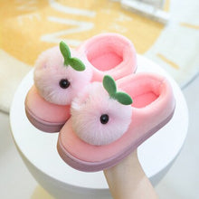 Load image into Gallery viewer, Unisex Cotton Indoor Non-Slip Warm Cute Slippers For Kids