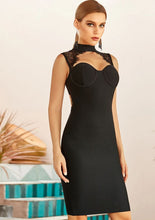 Load image into Gallery viewer, Women Bandage Backless Hollow Out  Bodycon Dress