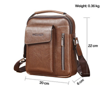 Load image into Gallery viewer, Casual PU Leather Crossbody Bags For Men - Tyche Ace