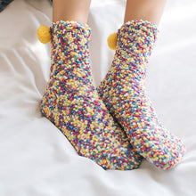 Load image into Gallery viewer, Unisex Winter Thermal Plush Ball Soft Comfortable Cute Cake Socks - Tyche Ace
