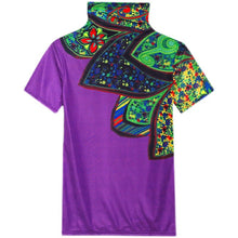 Load image into Gallery viewer, Women Turtleneck Soft Short Sleeve Mesh Elegant Stretchy Tops