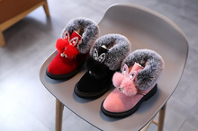 Load image into Gallery viewer, Unisex Winter Soft Bottom Plush Faux Fur Boots For Kids
