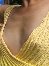 Load image into Gallery viewer, Women Fashion Knitted Sweater Wrap Crop Tops