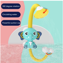 Load image into Gallery viewer, Babies Bathroom Elephant Design Model Electric Shower Water Spray Toys