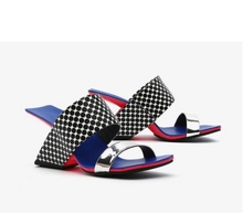 Load image into Gallery viewer, Open Toe Gladiator Chunky Wedge Heels Sandals freeshipping - Tyche Ace