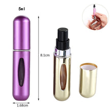 Load image into Gallery viewer, Aluminium Mini Portable Perfume Refillable Travel Spray Bottle freeshipping - Tyche Ace