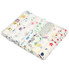 Load image into Gallery viewer, Baby 2 Layer Cotton Muslin Dinosaur Pattern Multi-Use Swaddle Wrap Blankets freeshipping - Tyche Ace