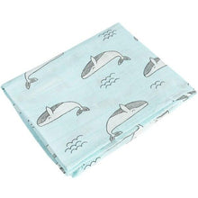 Load image into Gallery viewer, Baby 2 Layer Cotton Muslin Dinosaur Pattern Multi-Use Swaddle Wrap Blankets freeshipping - Tyche Ace