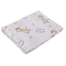 Load image into Gallery viewer, Baby 2 Layer Cotton Muslin Dinosaur Pattern Multi-Use Swaddle Wrap Blankets freeshipping - Tyche Ace