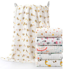 Load image into Gallery viewer, Baby 6 Layer Super Soft Muslin Swaddle Wrap Blankets freeshipping - Tyche Ace
