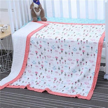 Load image into Gallery viewer, Baby 6 Layers Muslin Cotton Swaddle Breathable Blankets freeshipping - Tyche Ace