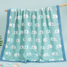 Load image into Gallery viewer, Baby 6 Layers Muslin Cotton Swaddle Breathable Blankets freeshipping - Tyche Ace