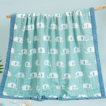 Load image into Gallery viewer, Baby 6 Layers Muslin Cotton Swaddle Breathable Blankets freeshipping - Tyche Ace
