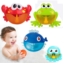Load image into Gallery viewer, Baby Amazing Cartoon Animals Automatic Bubble Blower Music Bath Toys freeshipping - Tyche Ace