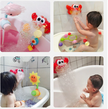 Load image into Gallery viewer, Baby Amazing Cartoon Animals Automatic Bubble Blower Music Bath Toys freeshipping - Tyche Ace