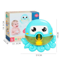 Load image into Gallery viewer, Baby Amazing Cartoon Animals Automatic Bubble Blower Music Bath Toys freeshipping - Tyche Ace