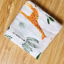 Load image into Gallery viewer, Baby Bamboo Cotton Blankets Swaddle Wrap Burp Cloths freeshipping - Tyche Ace