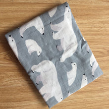 Load image into Gallery viewer, Baby Bamboo Cotton Blankets Swaddle Wrap Burp Cloths freeshipping - Tyche Ace