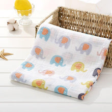 Load image into Gallery viewer, Baby Bamboo Cotton Diaper Gauze Muslin Swaddle Blankets freeshipping - Tyche Ace
