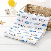 Load image into Gallery viewer, Baby Bamboo Cotton Diaper Gauze Muslin Swaddle Blankets freeshipping - Tyche Ace