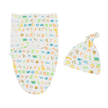 Load image into Gallery viewer, Baby Cotton Cocoon Swaddle Blanket +Cap Sleeping Sack Bedding freeshipping - Tyche Ace