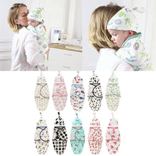 Load image into Gallery viewer, Baby Cotton Cocoon Swaddling Blanket Envelope Sleep Sack and Cap freeshipping - Tyche Ace