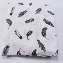 Load image into Gallery viewer, Baby Cotton Muslin Swaddle Wrap Blankets Stroller Covers freeshipping - Tyche Ace