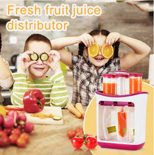 Load image into Gallery viewer, Baby Feeding Squeeze Fruit Juice Station Pouches Container Storage Kit freeshipping - Tyche Ace