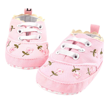 Load image into Gallery viewer, Baby Girl Lace Floral Embroidered Soft Shoes freeshipping - Tyche Ace